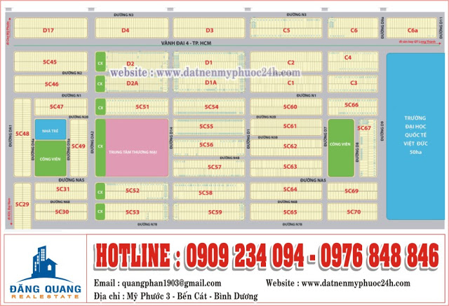 mua dat my phuoc 4 mua khu dh viet duc cac lo 5c51 lo 5c52 lo 5c53duong n2 duong n2b n3b duong n1