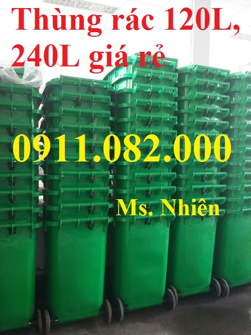 xa kho thung rac 120 lit 240 lit gia re can tho