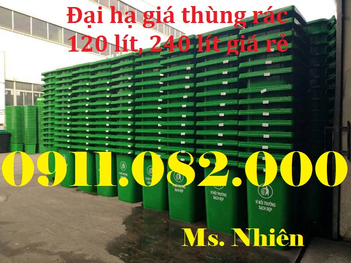 noi phan phoi thung rac 240 lit gia re nhat ca mau