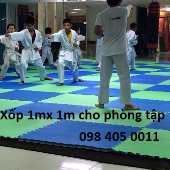 xop ghep san gia re 1mx 1m cho phong tap 098 405 0011