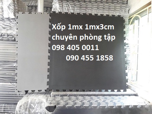 xop ghep san gia re 1mx 1m cho phong tap 098 405 0011