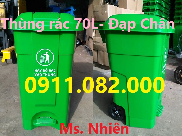 co so phan phoi thung rac 120 lit 240 lit 660 lit gia re tai long an