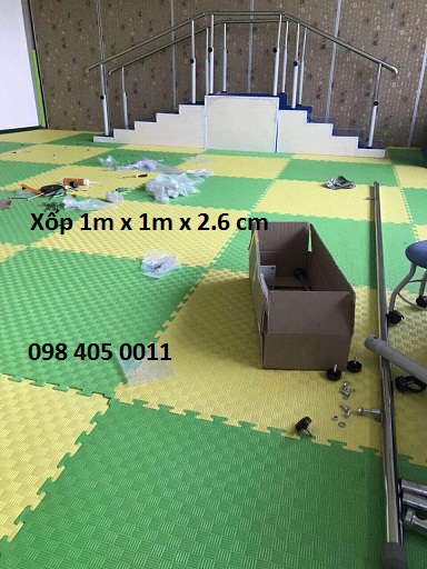 xop phong tap 1m x 1m day 26cm 28cm 3cm gia re 098 405 0011