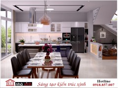 thiet ke noi that dep hien dai ngoi nha xinh