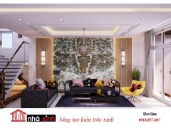 thiet ke noi that dep hien dai ngoi nha xinh