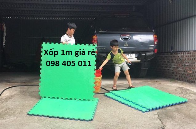 tam xop 1m x 1m chuyen cho thi dau tap gym gia re 098 405 0011