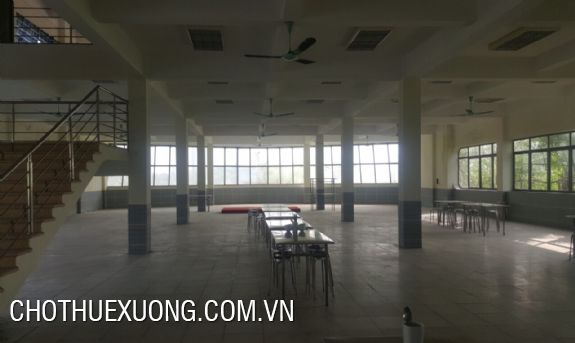 cho thue gap nha xuong tieu chuan tai kcn lai vu kim thanh hai duong dt 5050m2