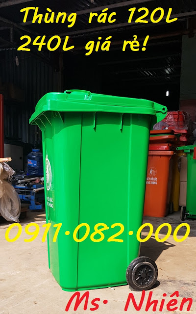 chuyen ban thung rac van phong thung rac cong cong thung rac y te thung rac 120l 240l 660l gia re