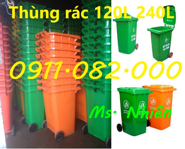 chuyen ban thung rac van phong thung rac cong cong thung rac y te thung rac 120l 240l 660l gia re