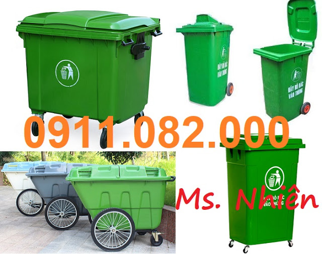 cung cap thung rac 120 lit 240 lit gia re tai vinh long