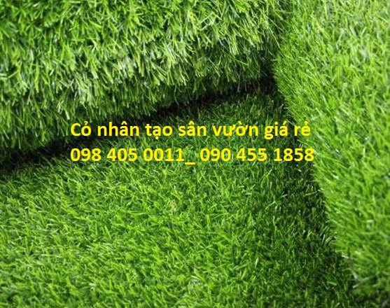 ban co nhan tao trang tri san vuon 2cm gia re 098 405 0011