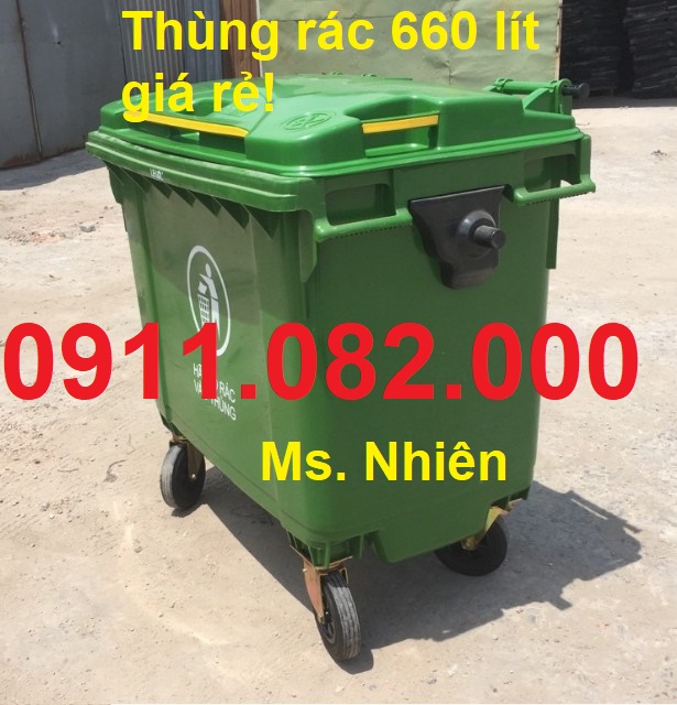 xa kho cuoi nam thung rac 660 lit gia re thung rac cac loai gia si