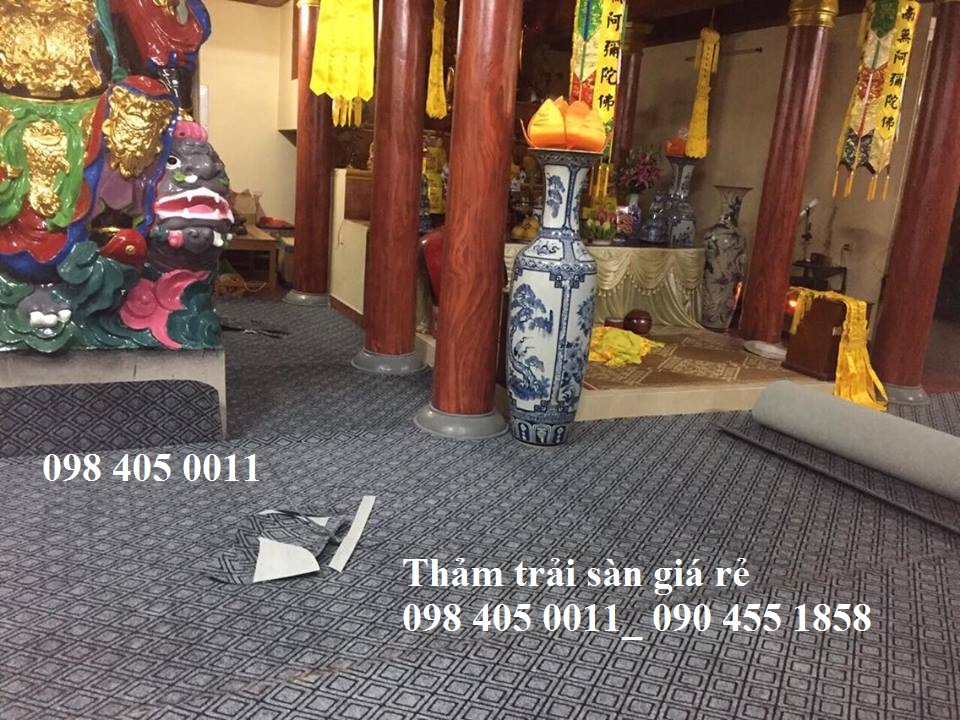 tham su kien mau do trai san khau su kien gia re 098 405 0011