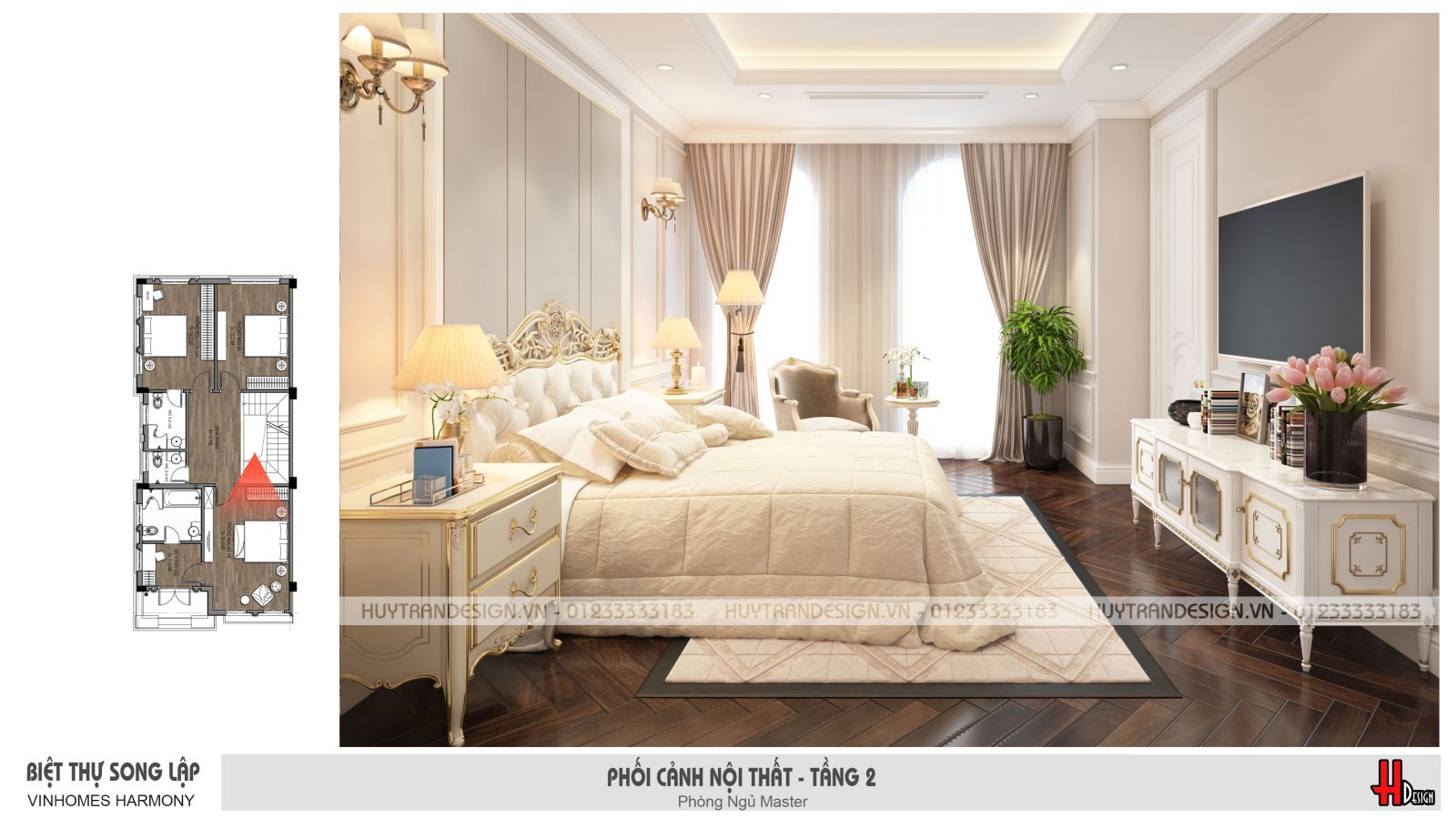 thiet ke noi that biet thu vinhomes the harmony dep tinh te