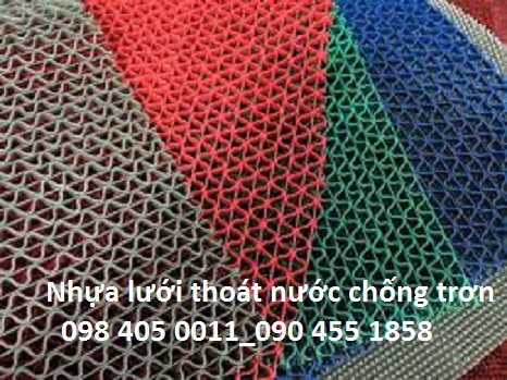 tam nhua gai cuc nhua luoi thoat nuoc chong tron ha noi 098 405 0011