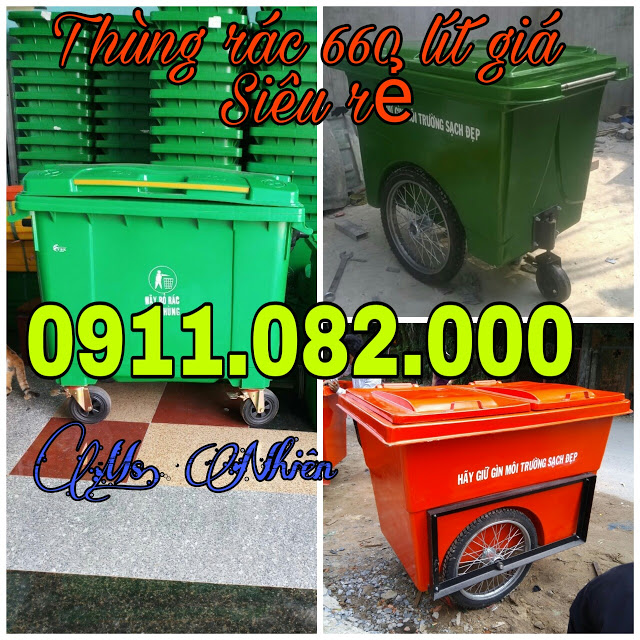 noi banthung rac 240 lit gia re tai can tho 0911082000