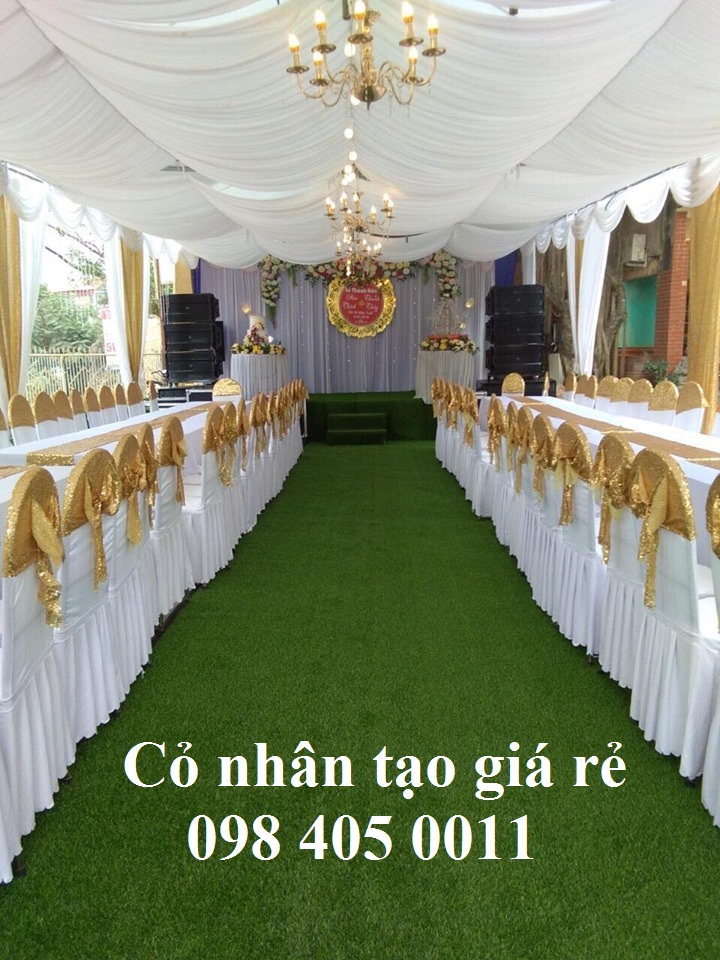 co nhan tao mau xanh day 2cm gia re ha noi 098 405 0011