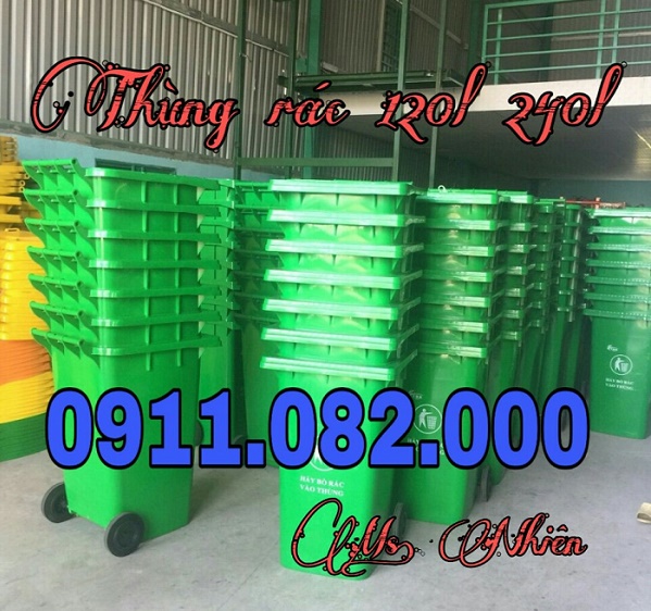 chuyen ban thung rac 240 gia re tai dong nai thung rac nhua hdpe nhap khau