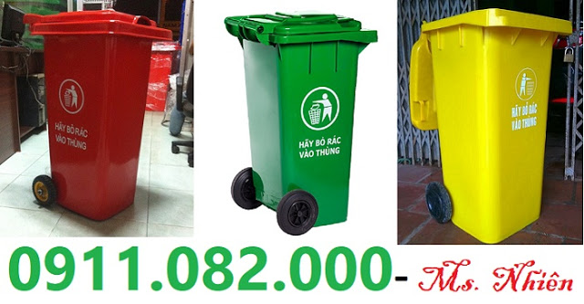 noi cung cap thung rac gia si tai can tho thung rac 120 lit 240 lit gia re 0911082000