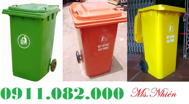 noi cung cap thung rac 240 lit gia re tai thi xa kien tuong long an