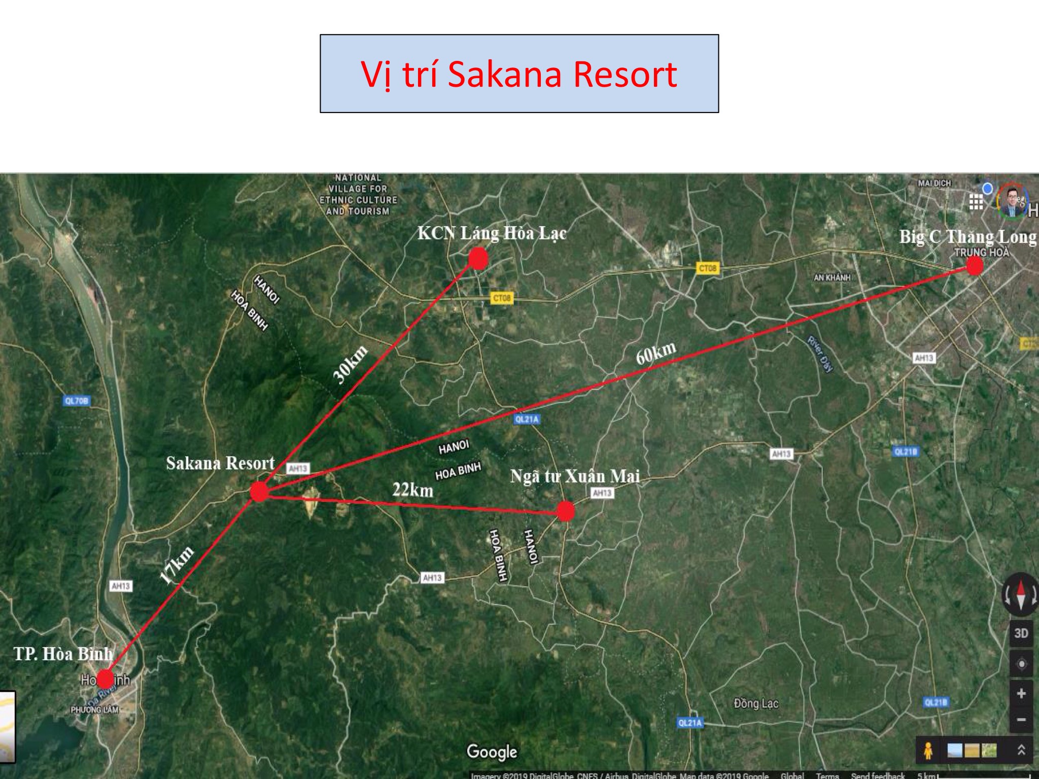 Kết quả hình ảnh cho vị trí sakana resort