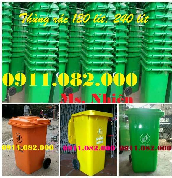dong thap ban thung rac gia re thung rac y te 120 lit 240 lit lh 0911082000