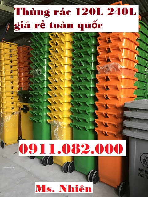 bo si thung rac 240 lit gia re tai can tho thung rac moi truong thung rac cong cong lh 0911082000