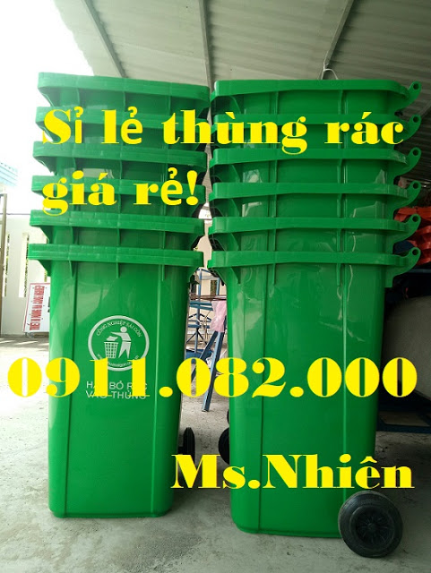 bo si thung rac 240 lit gia re tai can tho thung rac moi truong thung rac cong cong lh 0911082000
