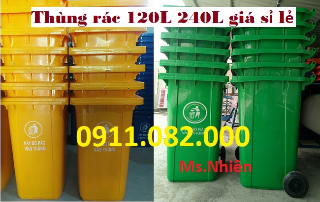 phan phoi thung rac 120 lit 240 lit 660 lit gia re tai kien giang lh 0911082000
