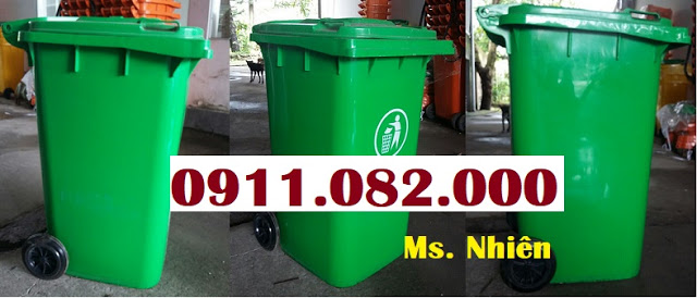 chuyen bo si cac loai thung rac nhua gia re thung rac 120l 240l 660l lh 0911082000