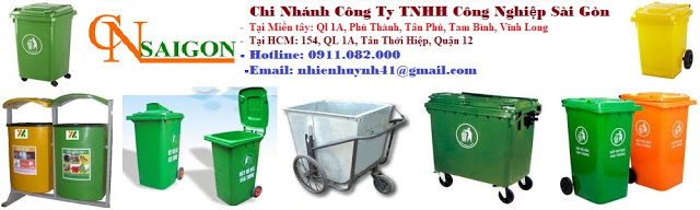ban thung rac 660 lit gia re tai can tho thung rac 4 banh xe lh 0911082000