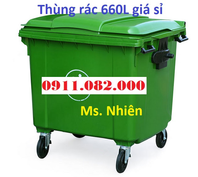 ban thung rac 120 lit 240 lit 660 lit gia re tai quan 10 quan 11 quan 12 lh 0911082000
