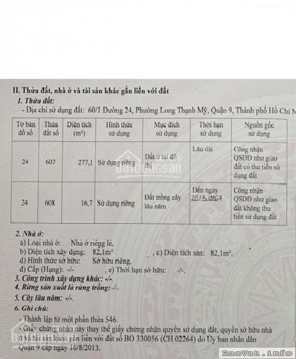 ban nha dat hem 60 duong 24 phuong long thanh my quan 9 lh0762474017