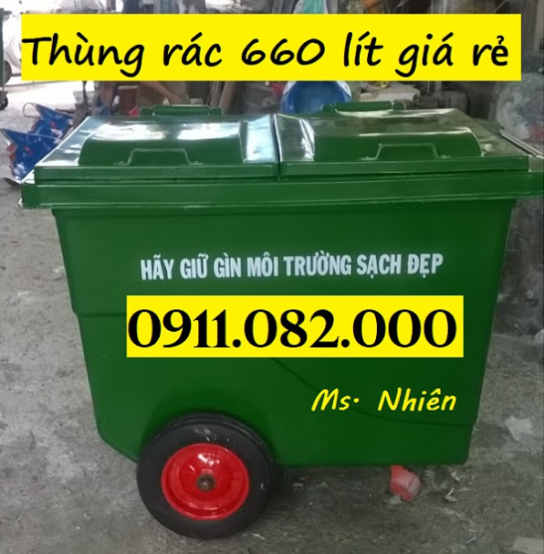 thung rac 120 lit 240 lit nap ho gia re tai ca mau si le thung rac nap kin banh xe lh 0911082000