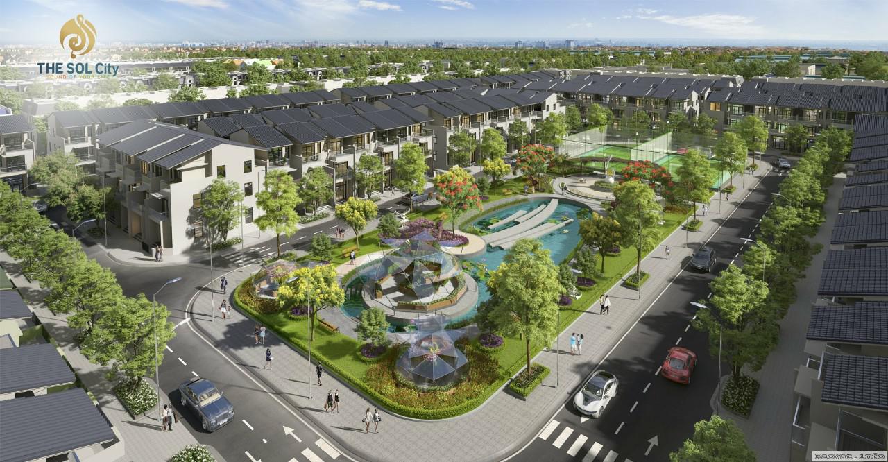 dat nen du an the sol city long an shr gia dau tu 21tr 25tr m2 lh0357018440