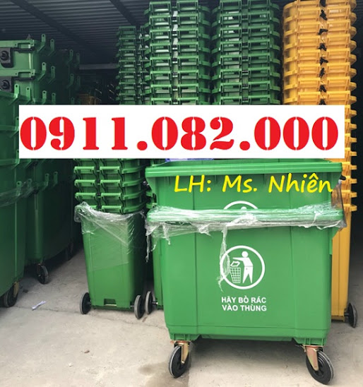 chuyen ban si thung rac 120l 240l gia re thung rac gia re tai can tho lh 0911082000