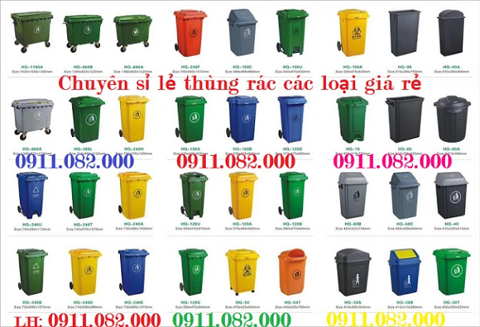 chuyen ban thung rac nhua gia re thung rac 120l 240l 660l du mau sac gia thap lh 0911082000 chuyen ban thung rac nhua gia re thung rac 120l 240l 660l du mau sac gia thap lh 0911082000