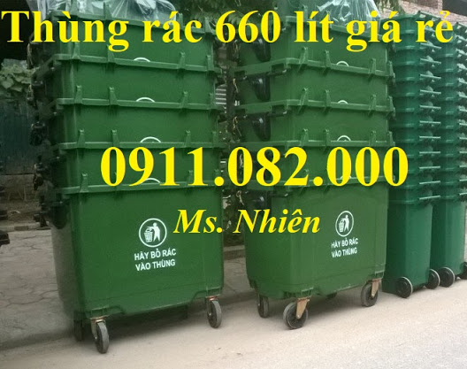 thanh ly 3000 thung rac moi 100 gia re thung rac 120l 240l 660l lh 0911082000