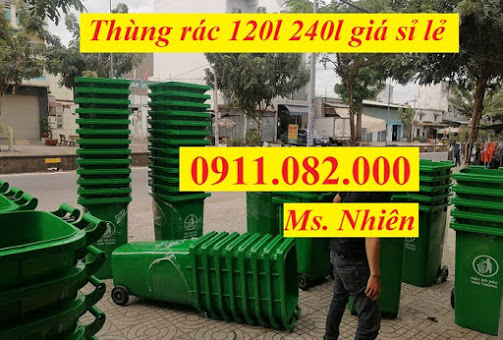 mua ban thung rac gia re giam gia thung rac 120 lit 240 lit gia thap lh 0911082000