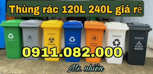 xe gom rac 660 lit gia re tai can tho thung 120 lit 240 lit thung rac dap chan gia si lh 0911082000
