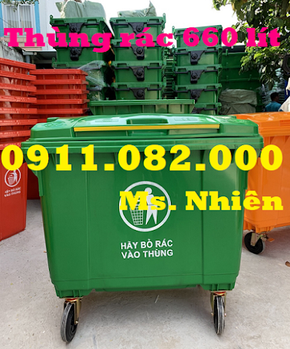 dai ha gia thung rac 120 lit 240 lit gia re tai vinh long thung rac nap kin lh 0911082000