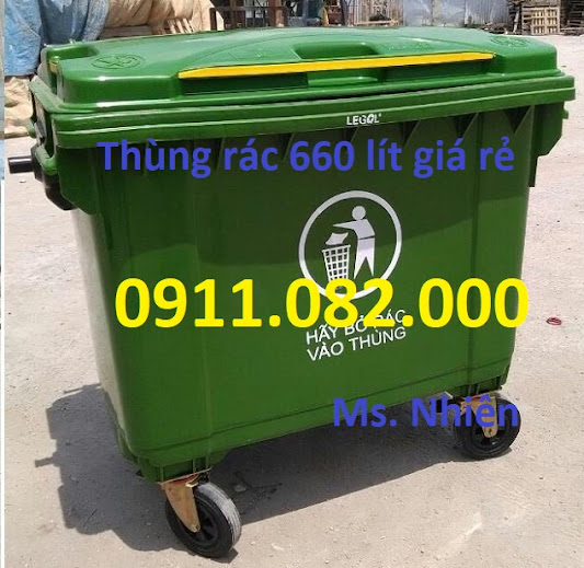 cong ty thung rac nhua gia re tai soc trang thung rac 120 lit 240 lit 660 lit lh 0911082000
