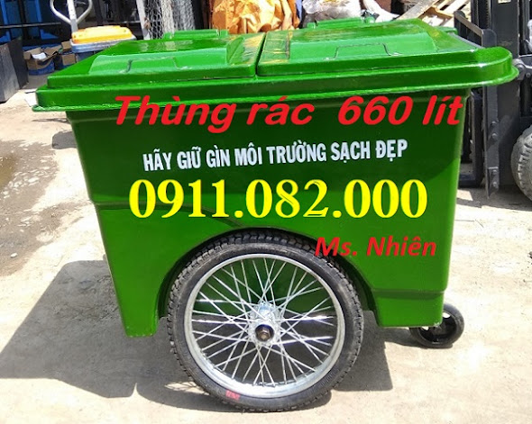 ban thung rac 120 lit 240 lit 660 lit si le thung rac y te thung rac dap chan gia re lh 0911082000