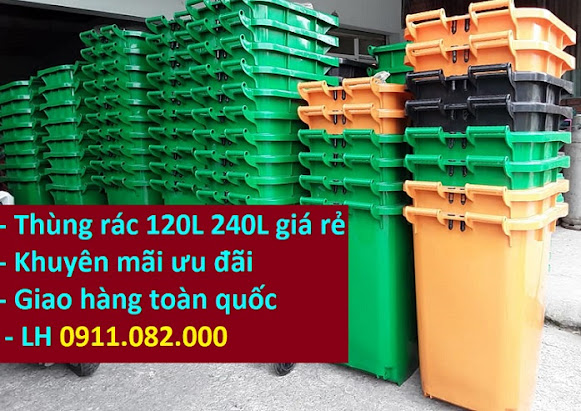 thung dung rac 120l 240l gia re tai ca mau thung rac cong cong lh 0911082000